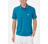 Wilson Men Spring Challengers Tech Polo Teal M