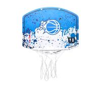 Wilson Mini Canestro da Basket NBA Team Orlando Magic, In Plastica da Appendere alla Porta, Gioca Ovunque, Blu