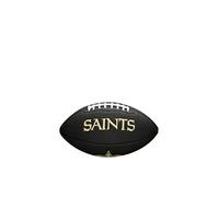 Wilson Mini NFL Team Soft Touch, Ball Unisex-Youth, Black