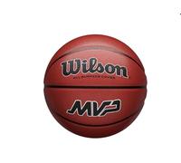 Wilson Mini Pallone da Basket MVP Micro, In Gomma, Compatto e Versatile per Bambini o come Decorazione, Marrone