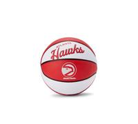 Mini palla nba retro Atlanta Hawks Rouge Dimensione 3
