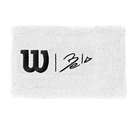Wilson Muñequeras Bela Extra Ancha XL Unisex Pack 2u Blanco/Negro