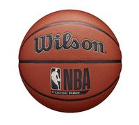 Wilson NBA Forge Pro - Pallone da basket per interni ed esterni, misura 17,8-74,9 cm, colore: Marrone