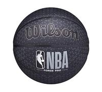 Wilson NBA Forge Pro Stampato Ball WTB8001XB - Palline da basket, unisex, nero, 7 EU