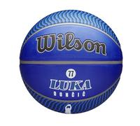 Wilson NBA Player Icon Luka Doncic Outdoor Ball WZ4006401XB, Unisex basketballs, blue, 7 EU