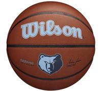 Wilson NBA Team Composite BSKT, Basketball Unisex-Adult, Marrone (Memphis Grizzlies), Misura 7