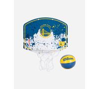 Set di palloni da basket Wilson NBA Team Mini Hoop Golden State Warriors
