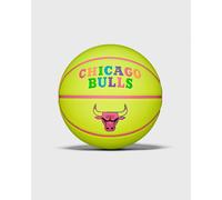 WILSON NBA TEAM NEON BASKETBALL CHICAGO BULLS SIZE 7 men Sports Equipment yellow in taglia:ONE SIZE