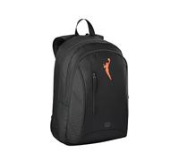 Wilson NBA - Zaino da basket, colore: Nero/Argento