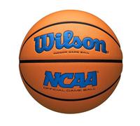 Wilson NCAA Evo NXT Official Indoor Game Basket - Royal/Orange, taglia 7-74,9 cm