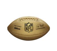 Wilson NFL Duke Metallic Edition Ball WTF1826XB, Unisex American football balls, gold, 9 EU