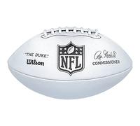 Wilson NFL Duke Metallic Edition Ball WTF1827XB, Unisex American football balls, silver, 9 EU