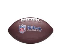 Wilson NFL Ignition Pro Eco - Pallone da calcio, misura giovane, colore: marrone