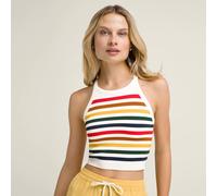 Top da tennis da donna Wilson On The Daily Brami - sandrift stripe - Multicolore (XL)
