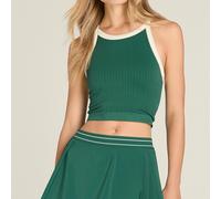 Top da tennis da donna Wilson On The Daily Brami - field green - Verde (XL)