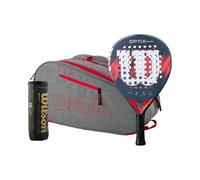 Wilson Optix V2 Power In aggiunta borsa per racchetta, tubo di palline
