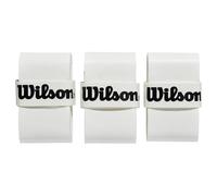 Wilson Padel Pro Overgrip padel Racquet Wrap 3 pezzi bianco.