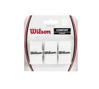 Wilson Overgrip, Profile Overgrip, 3 pezzi, Bianco, WRZ4025WH