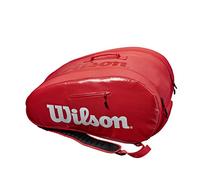 Wilson Padel Super Tour Bag Borsa, Adulti Unisex, Rosso (Rosso), Taglia Unica