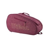 Borsa per il padel Wilson Team Padel Bag - red/cream