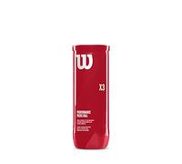 Wilson PADEL X3 BALL CAN, NS, Rosso