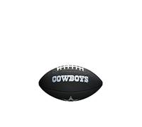 Wilson, Palla da football americano, Mini NFL Team Soft Touch, Dallas Cowboys, Per giocatori amatoriali, Nero, WTF1533BLXBDL