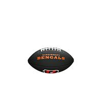 Wilson Mini NFL Team Soft Touch, Ball Unisex-Youth, Black