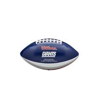 Wilson, Palla da Football Americano NFL CITY PRIDE, New York Giants, Pelle Composita, per Tempo Libero, Blu/Grigio, WTF1523XBNG