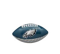 Wilson, Palla da Football Americano NFL CITY PRIDE, Philadelphia Eagles, Pelle Composita, per Tempo Libero, Blu (Petrolio/Argento), WTF1523XBPH