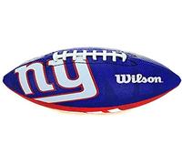 Wilson, Palla da football americano, NFL JR, New York Giants, Per bambini, Blu/Grigio, Materiale composito, WTF1534XBNG