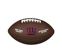 Wilson Palla da Football Americano NFL TEAM LOGO, Misura Ufficiale, Pelle Composita
