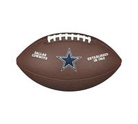 Wilson, Palla da football americano, TDS Composite, Pelle composita, Marrone, Per giocatori amatoriali, WTF1715X