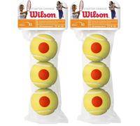 Wilson Pallina Starter Orange, Confezione da 3