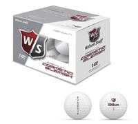 Wilson Palline da golf Premium Cosmetic Blemish - Confezione da 12, bianco