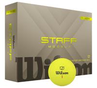 Wilson Palline da golf Staff Model X - Confezione da 12, giallo