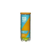 Wilson Palline da Tennis Profile All Court, Tubo con 3 Palline, per Tutte le Superfici, Giallo