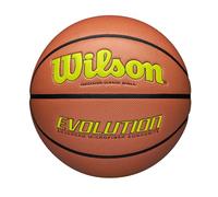 Wilson Pallone da Basket EVOLUTION 295 GAME BALL, Pelle composita, Utilizzo Indoor
