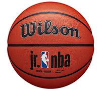Wilson Pallone da Basket JR NBA AUTHENTIC SERIES, Utilizzo Indoor/Outdoor, Pelle composita