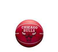 WILSON MINI NBA DRIBBLER BASKETBALL CHICAGO BULLS Sports Equipment red in taglia:ONE SIZE