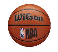 Wilson Pallone da Basket NBA DRV PRO, Utilizzo Outdoor, Gomma Tackskin, Misura: 6, Marrone