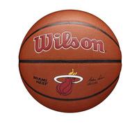 Wilson Pallone da Basket NBA Team Alliance, Con Superficie Pure Feel e Tecnologia Dual Depth, Con Maggiore Stabilità Aerea, Colore: Marrone, Taglia: 7