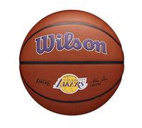 Wilson Pallone da Basket NBA Team Alliance, Con Superficie Pure Feel e Tecnologia Dual Depth, Con Maggiore Stabilità Aerea, Colore: Marrone, Taglia: 7
