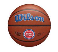 Wilson Pallone da Basket NBA Team Alliance, Con Superficie Pure Feel e Tecnologia Dual Depth, Con Maggiore Stabilità Aerea, Colore: Marrone, Taglia: 7
