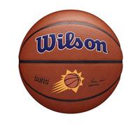 Wilson Pallone da Basket NBA Team Alliance, Con Superficie Pure Feel e Tecnologia Dual Depth, Con Maggiore Stabilità Aerea, Colore: Marrone, Taglia: 7