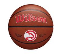 Wilson Pallone da Basket NBA Team Alliance, Con Superficie Pure Feel e Tecnologia Dual Depth, Con Maggiore Stabilità Aerea, Colore: Marrone, Taglia: 7
