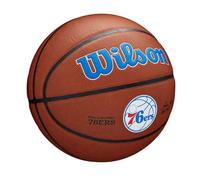 Pallone Philadelphia 76ers NBA Team Alliance Marron Dimensione 7