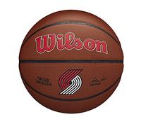 Wilson Team Alliance Portland Trail Blazers Ball WTB3100XBPOR, Womens,Mens basketballs, brown, 7 EU
