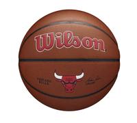 Wilson Pallone da basket NBA Team Alliance Chicago Bulls pelle composita Misura 7 Marrone