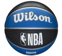 Wilson Pallone da Basket NBA TEAM TRIBUTE BSKT, Utilizzo Outdoor, Gomma, Misura 7, Blu/Nero (Orlando Magic)