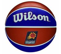 Wilson Pallone da Basket NBA TEAM TRIBUTE BSKT, Utilizzo Outdoor, Gomma, Misura 7, Marrone/Blu (Phoenix Suns)